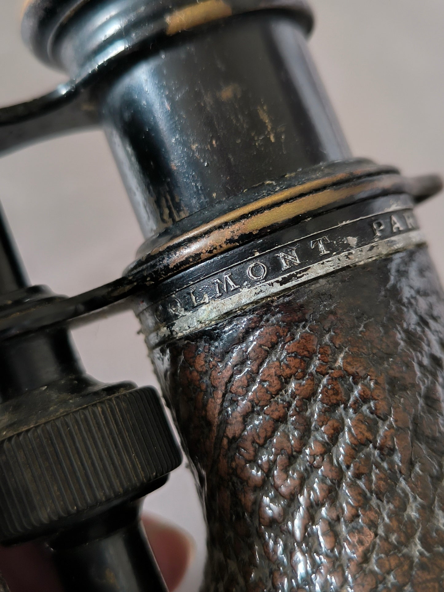 Antique Binoculars Colmont Paris c.1900, French Field Glasses, Military & Marine Optics, Collectible