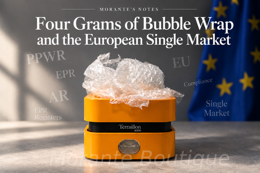 PPWR: Four Grams of Bubble Wrap and the European Single Market