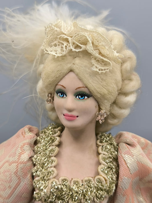 Marin Chiclana Rare Porcelain Doll, Versailles XVIII Century Lady, Limited Historical Chiclana Collection
