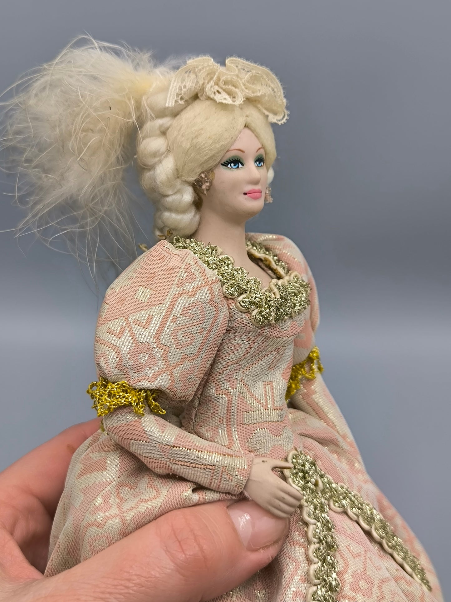 Marin Chiclana Rare Porcelain Doll, Versailles XVIII Century Lady, Limited Historical Chiclana Collection