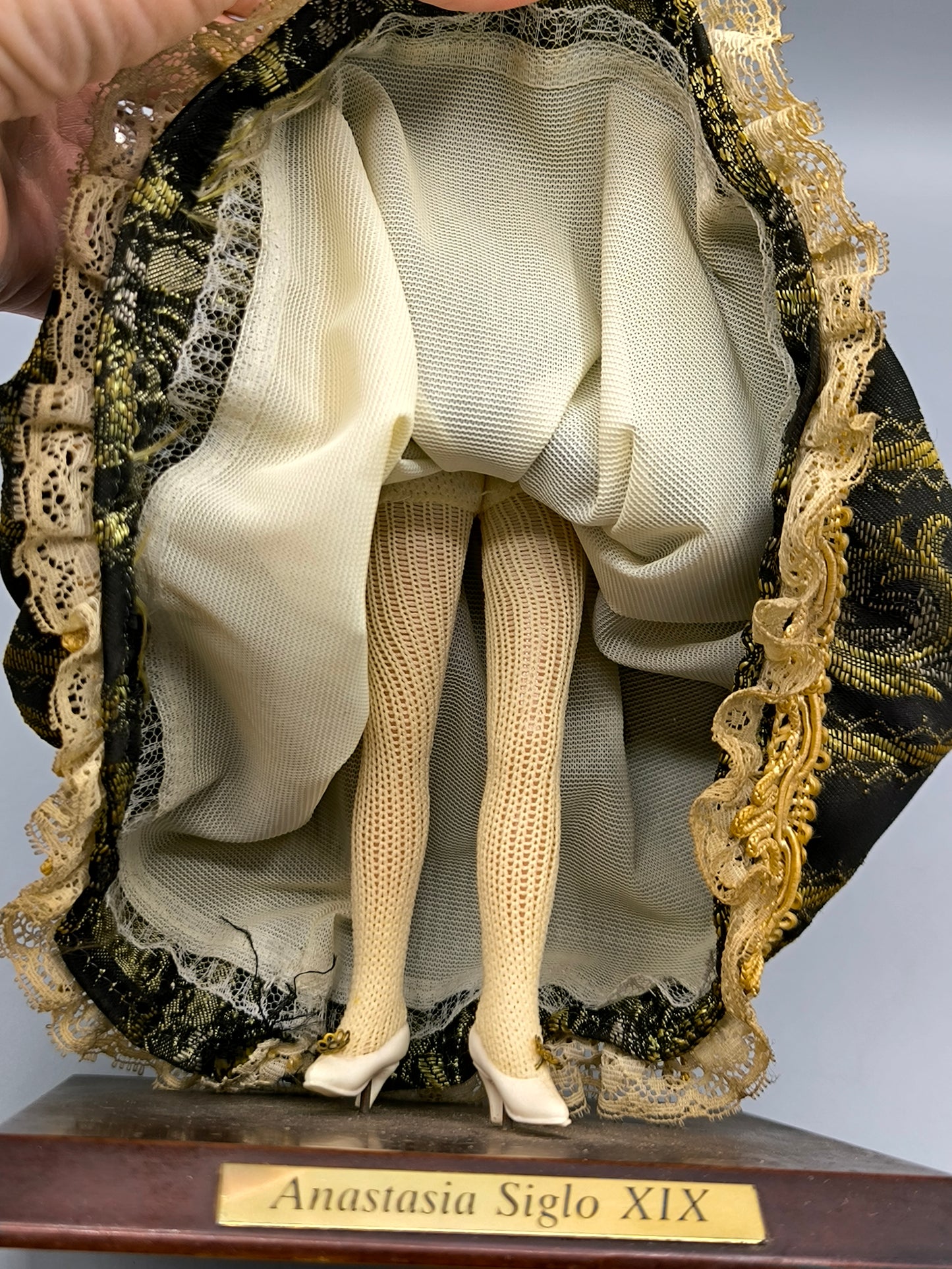Marin Chiclana "Anastasia" XIX Century Historical Series Doll, Victorian Lady Figurine, Rare Collectible Spanish Doll