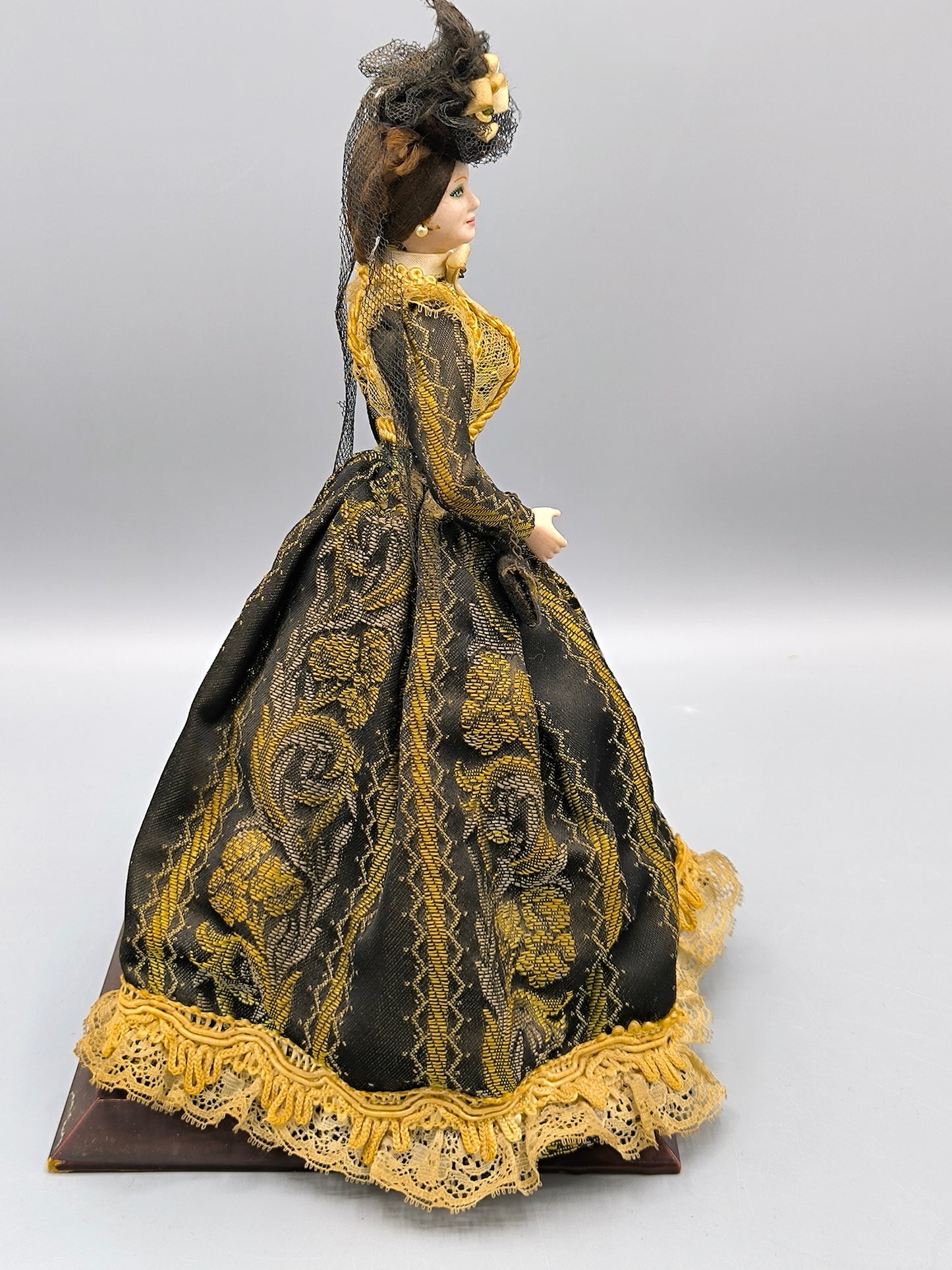 Marin Chiclana "Anastasia" XIX Century Historical Series Doll, Victorian Lady Figurine, Rare Collectible Spanish Doll