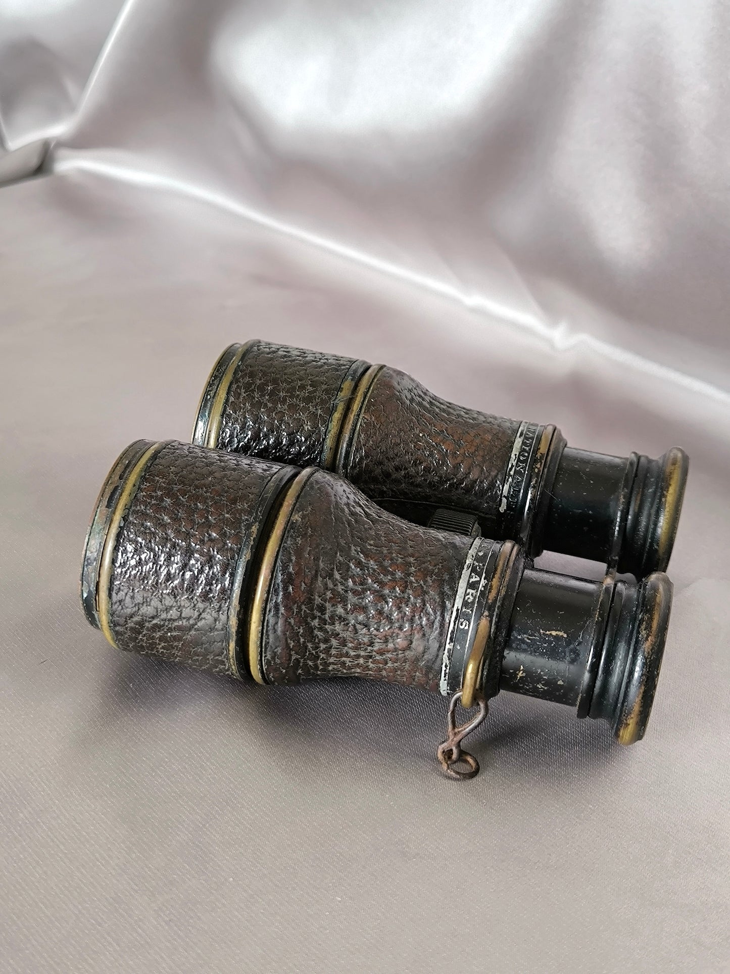Antique Binoculars Colmont Paris c.1900, French Field Glasses, Military & Marine Optics, Collectible