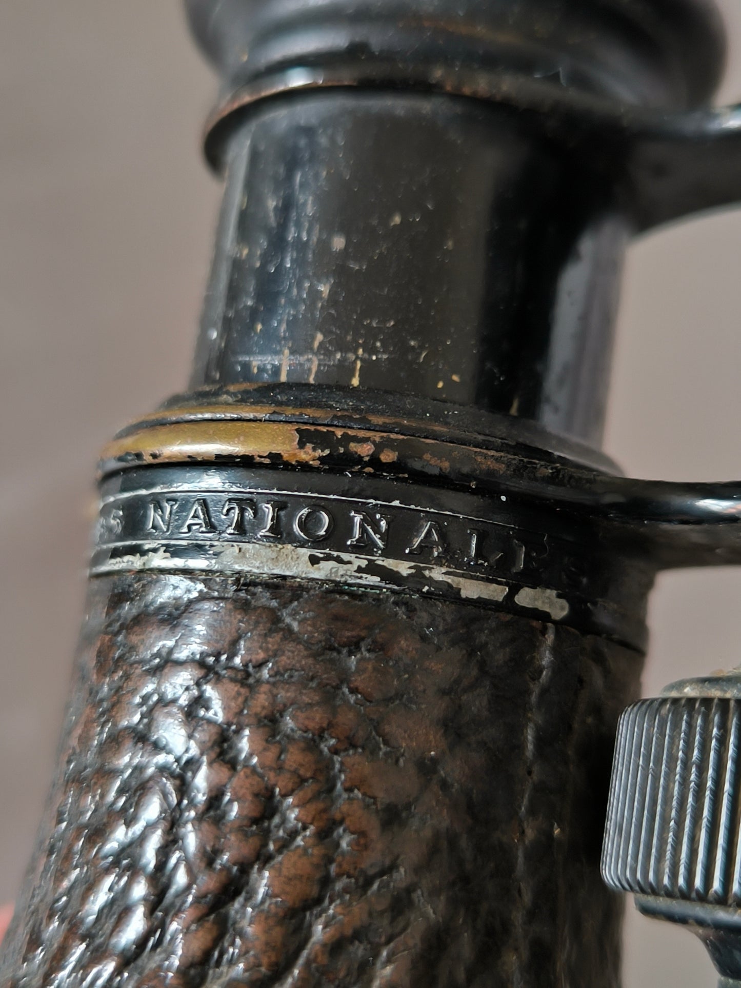 Antique Binoculars Colmont Paris c.1900, French Field Glasses, Military & Marine Optics, Collectible