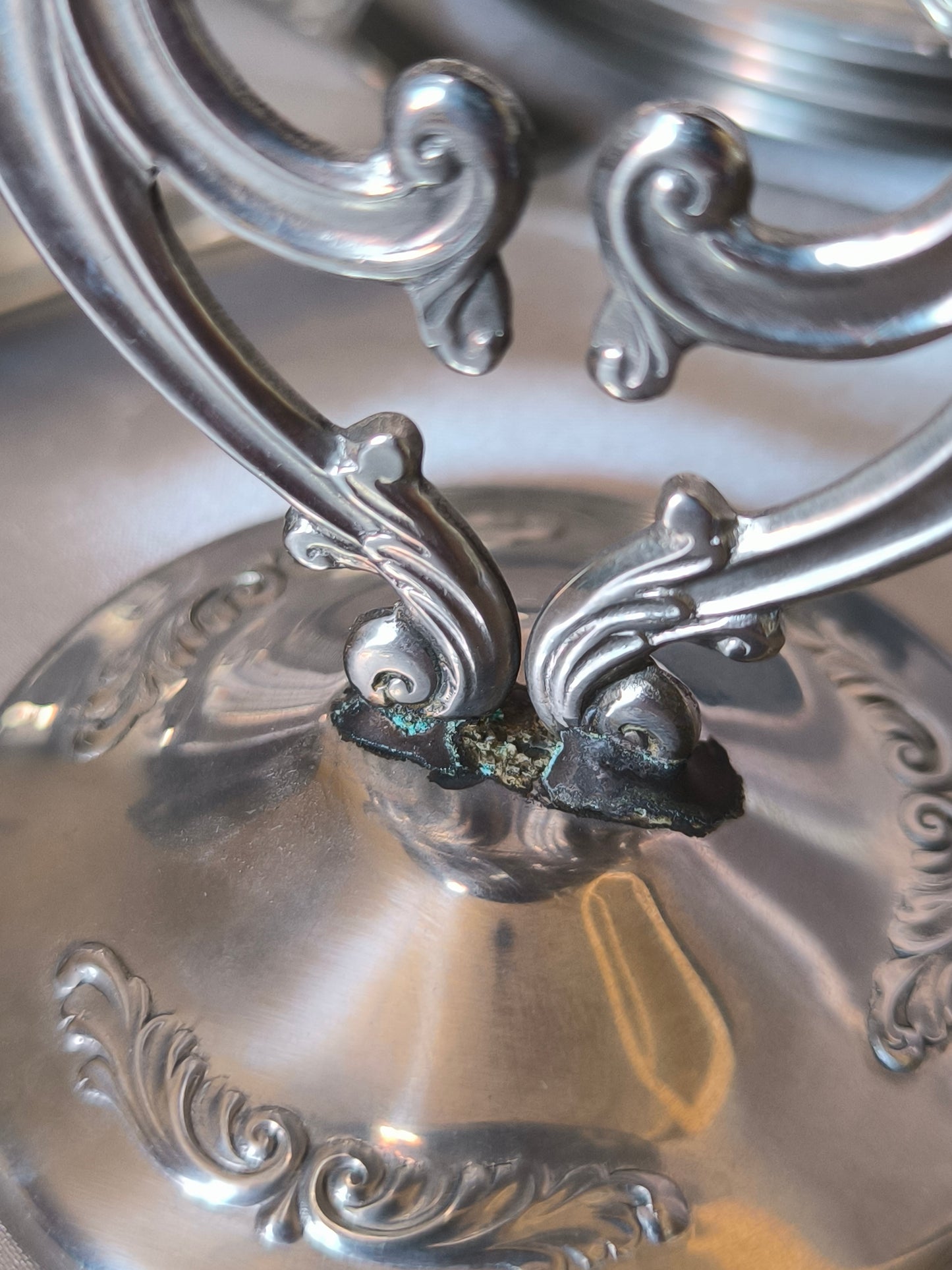Vintage Italian Dessert/Ice Cream Bowls on Openwork Stem with Saucers & Spoons – 15-Piece Argentinox 18/10 Stainless Steel Set