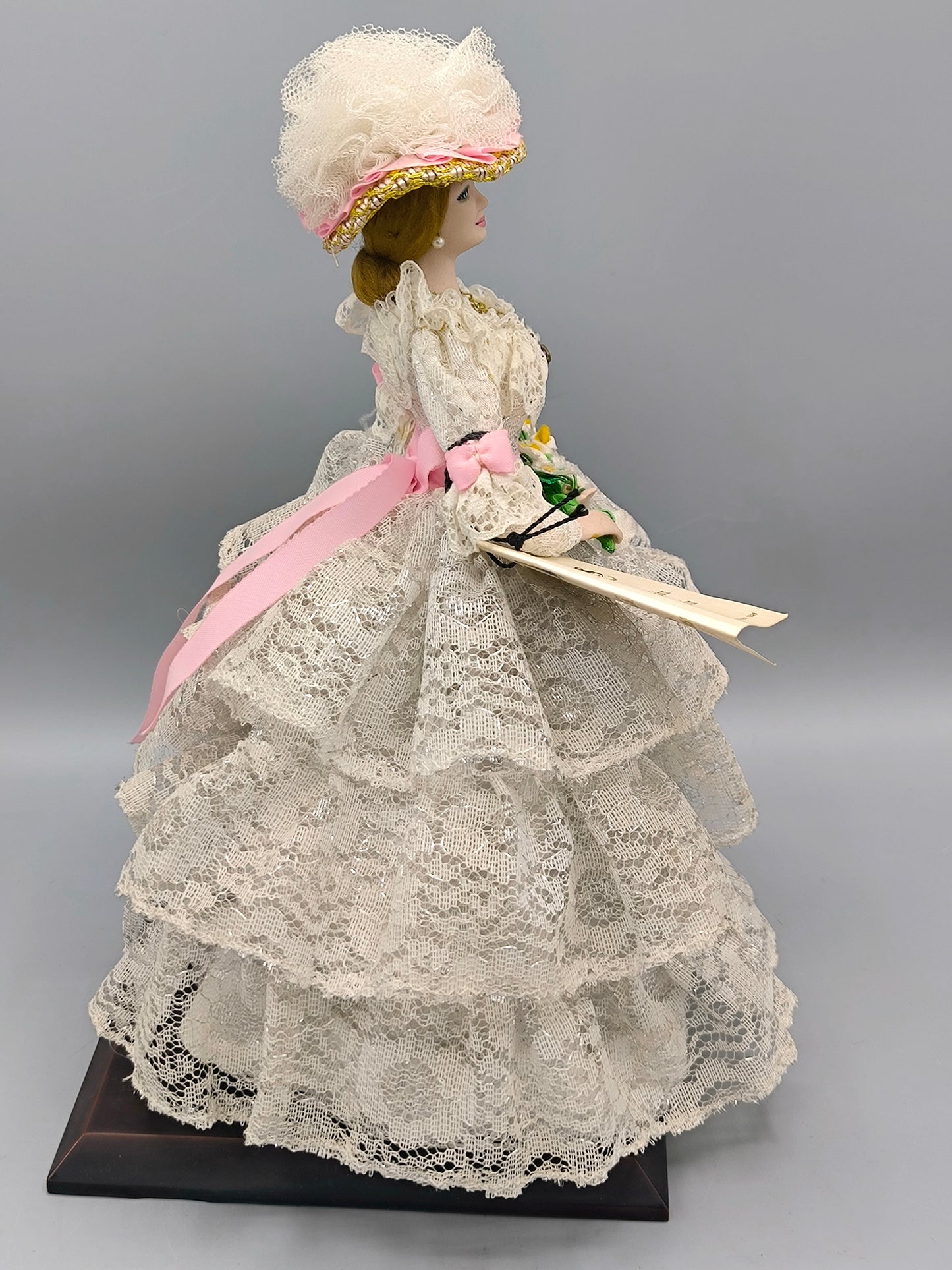 Vintage Marin Chiclana Doll Maria Cristina Siglo XIX, Limited Historical Series, Rare Porcelain Chiclana