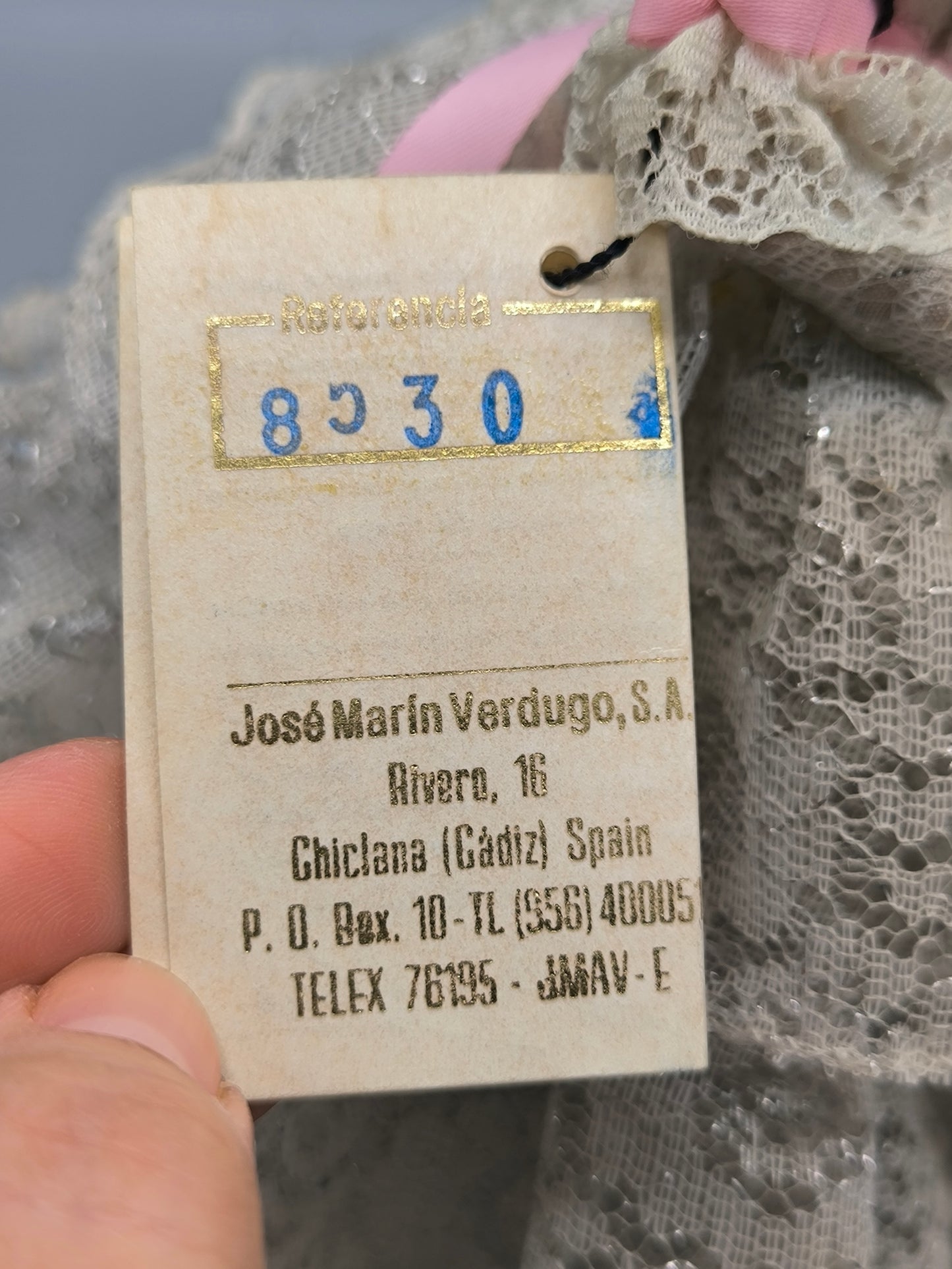 Vintage Marin Chiclana Doll Maria Cristina Siglo XIX, Limited Historical Series, Rare Porcelain Chiclana