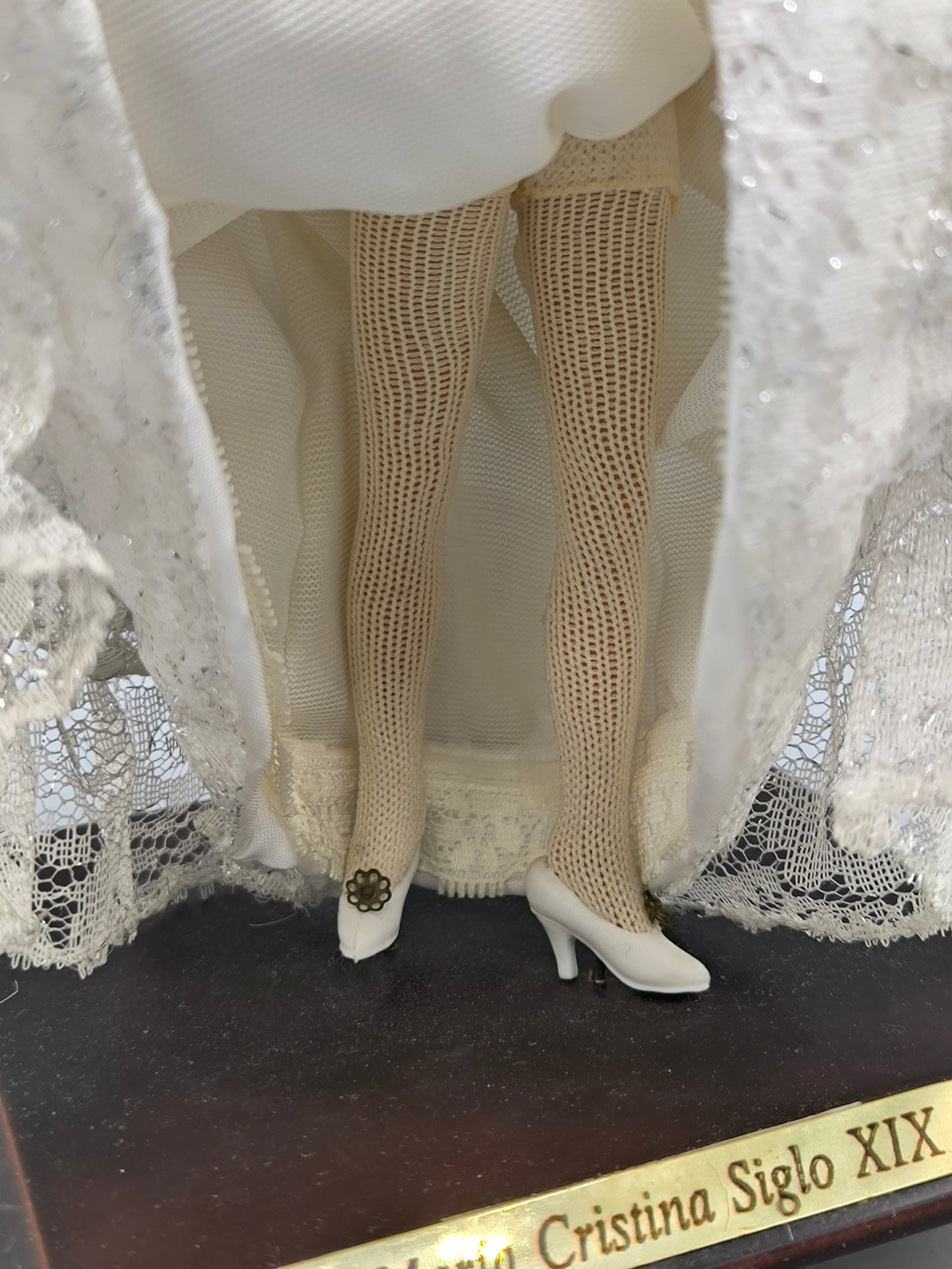 Vintage Marin Chiclana Doll Maria Cristina Siglo XIX, Limited Historical Series, Rare Porcelain Chiclana
