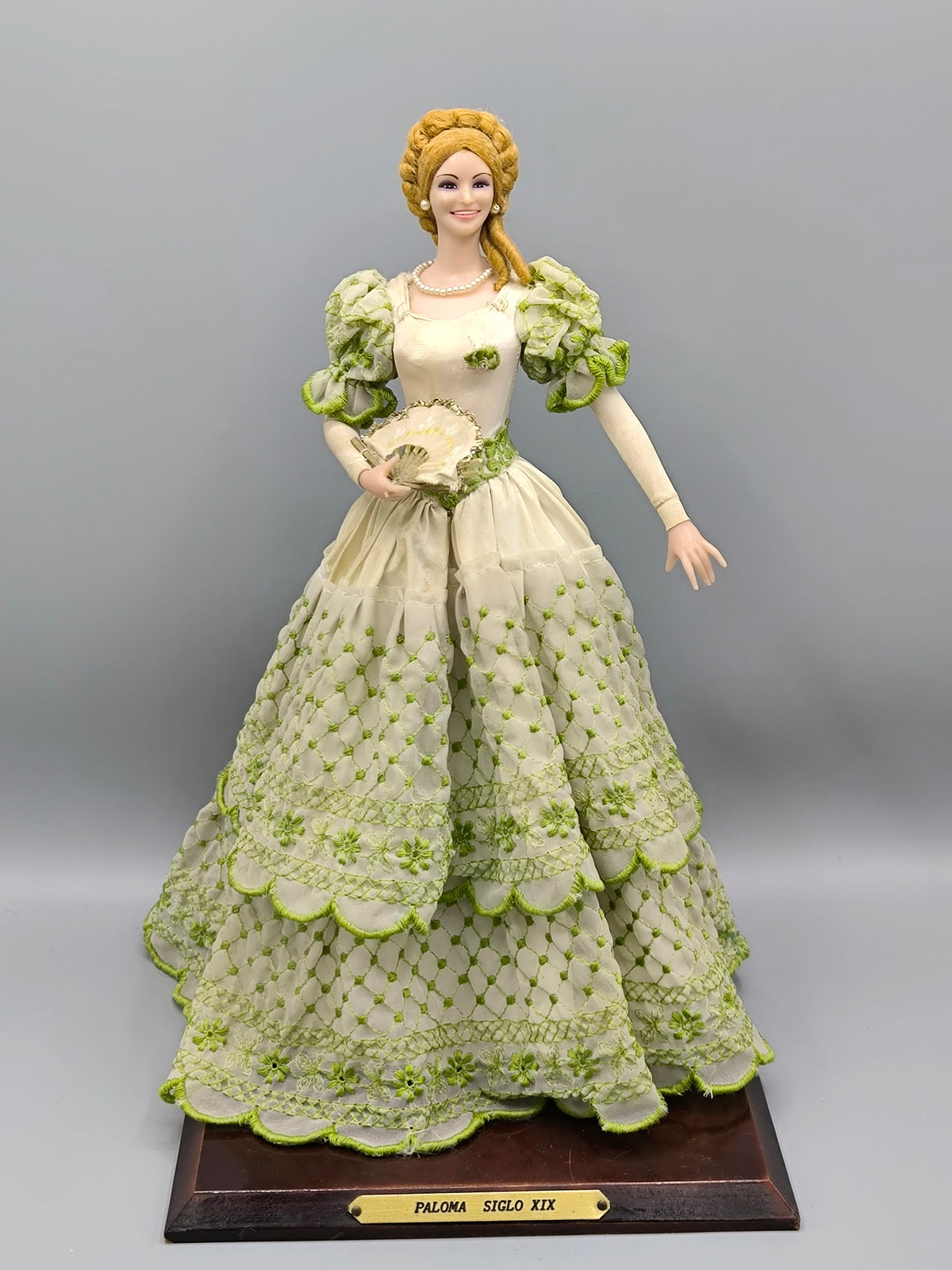 Vintage Marin Chiclana "Paloma" XIX Century Historical Series Doll, Rare Limited Collector Edition