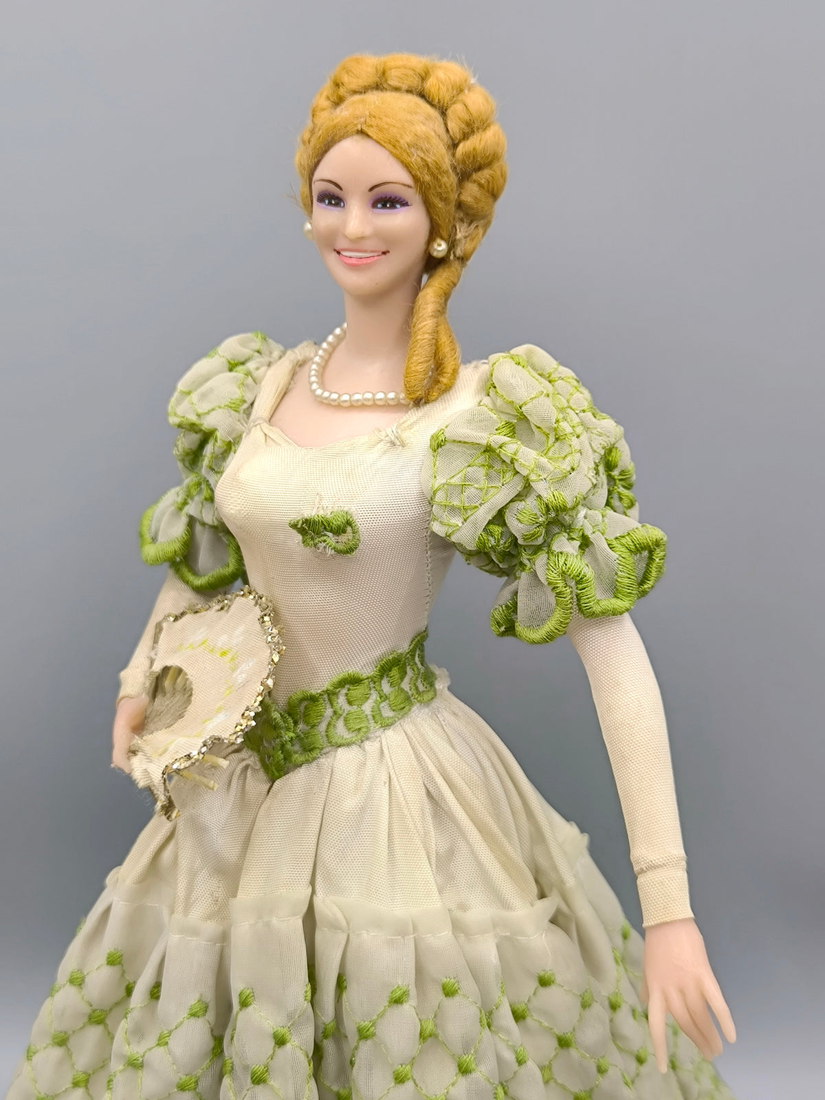 Vintage Marin Chiclana "Paloma" XIX Century Historical Series Doll, Rare Limited Collector Edition