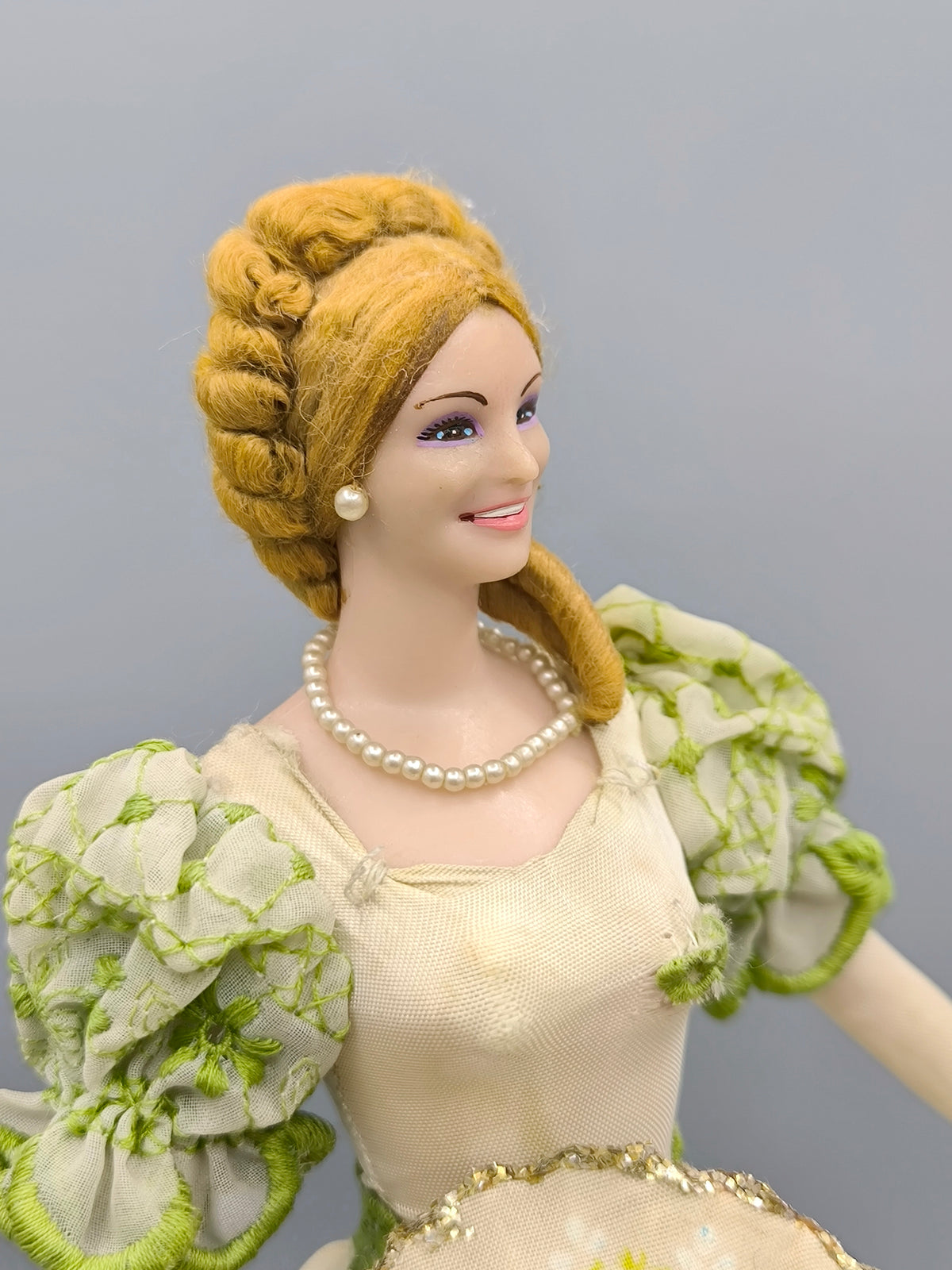Vintage Marin Chiclana "Paloma" XIX Century Historical Series Doll, Rare Limited Collector Edition