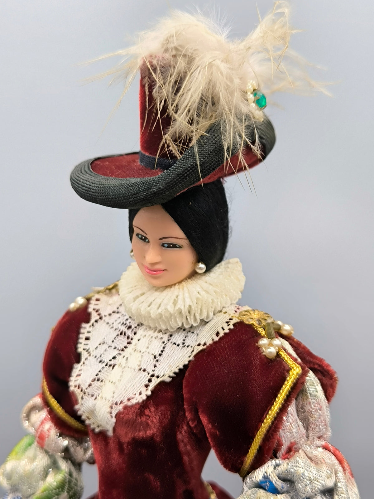 Vintage Marin Chiclana "Ana de Austria" XVI Century Historical Doll, Selección Marin, Rare Spanish Collector Doll