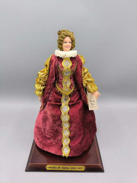 Vintage Marin Chiclana Infanta Maria Teresa XVII Century, Seleccion Marin, Rare Historical Series Spanish Princess Doll