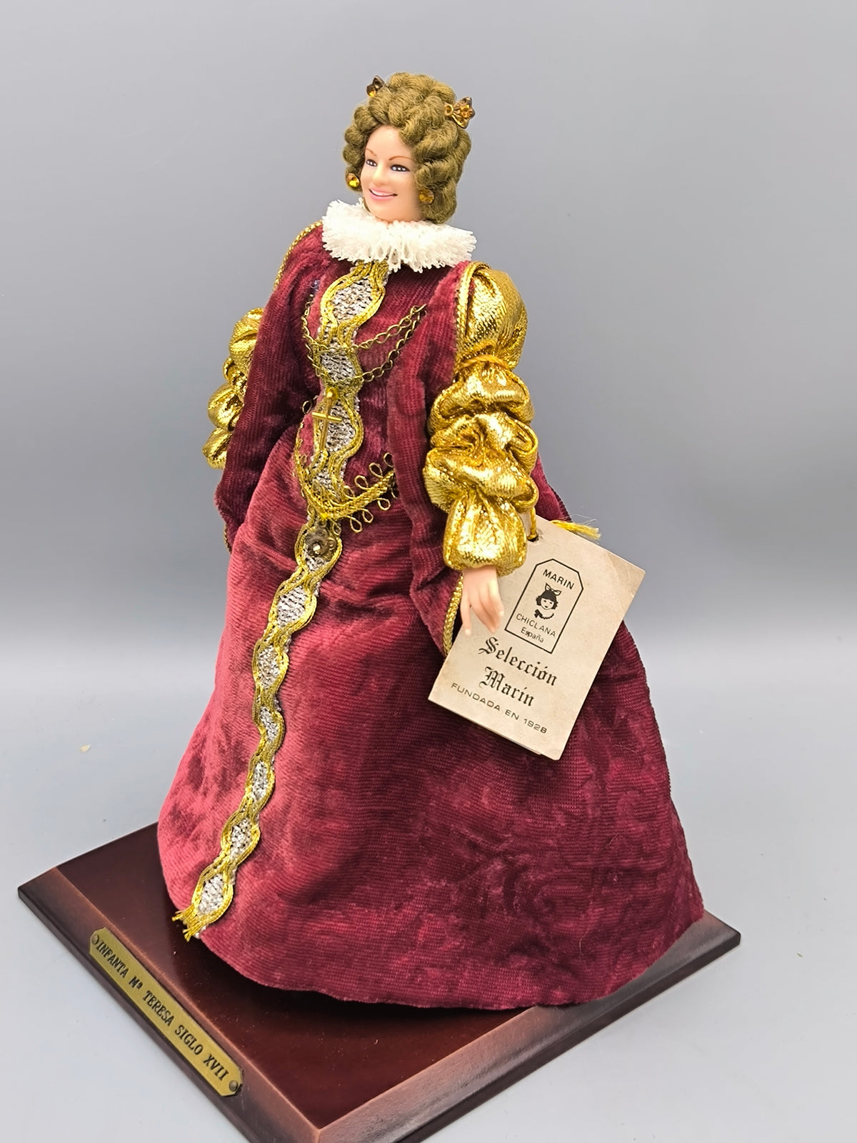 Vintage Marin Chiclana Infanta Maria Teresa XVII Century, Seleccion Marin, Rare Historical Series Spanish Princess Doll